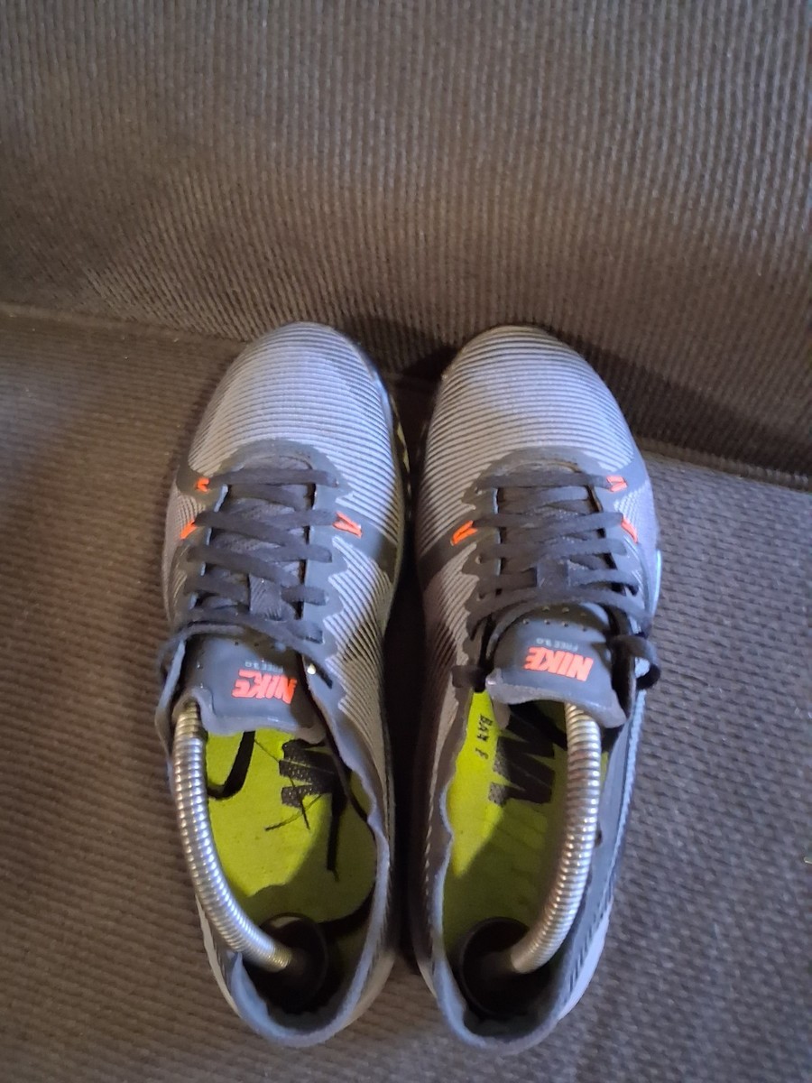 Nike Free‎ 3.0 Running Shoes Mens 8 Mesh Fabric Black Gray Red Trainer Training Size 8 - Nike Free Trainer 3.0 V4 Black for sale online | eBay main image 3