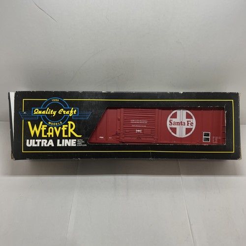 Weaver O Gauge Super Shock Control Santa Fe Boxcar ATSF 152292 | Zustand: Used
