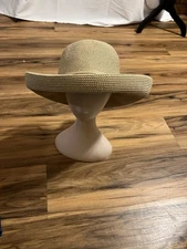 Sunday Afternoons Women’s Kauai Poly/Paper Hat - Natural, Size Medium