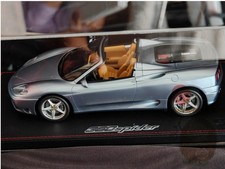 BBR 1:18 Ferrari 360 MODENA SPIDER Resin Diecast Model Car Hobby Ornaments Blue