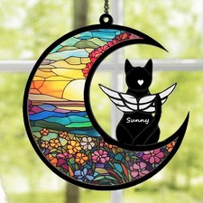 Cat Memorial Gift for Loss of Cat-Pet Remembrance Sympathy Ornament...