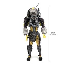 Alien vs. Máscara Depredador Cicatriz Depredador 8 pulgadas Figura de Acción Modelo PVC Estatua Juguete