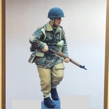 1/35 US Army paratrooper RESIN FIGURE MODEL KIT Unassembled Unpainted NEW NEW