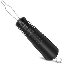 NINEMAX Button Hook for Seniors, Dressing Aid Tool with Zipper Pull 1pc 