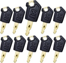 10 Pcs CAT Caterpillar Keys Heavy Equipment Ignition Keys 5P8500 5P-8500