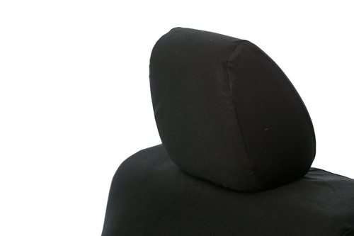 For Chevy Blazer 87-94 Canvas 2nd Row or 3rd Row Black Custom Seat Covers - Picture 2 of 10