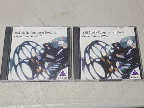AVID Media Composer Products Online Tutorial (NTSC & PAL) CD Sets