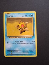 Staryu Pokemon 2016 Yellow Border 30/108 Card