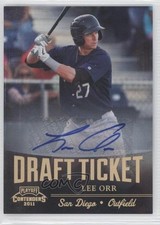 2011 Playoff Contenders Draft Tickets Signatures Lee Orr #DT44 Auto 2u8