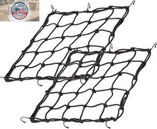 2Pack15.7 X15.7 Cargo Net, Made of Rubber Heavy Duty Bungee Net Stretches to 31.