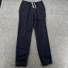 Marine Layer Jogger Pants Mens M Navy Bue Drawstring Saturday Stretch