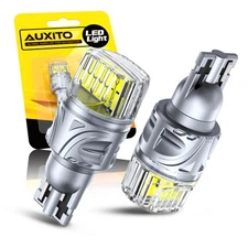Pair T15 912 W16W SMD LED Back Up Reverse Light Bulbs Super White Canbus AUXITO