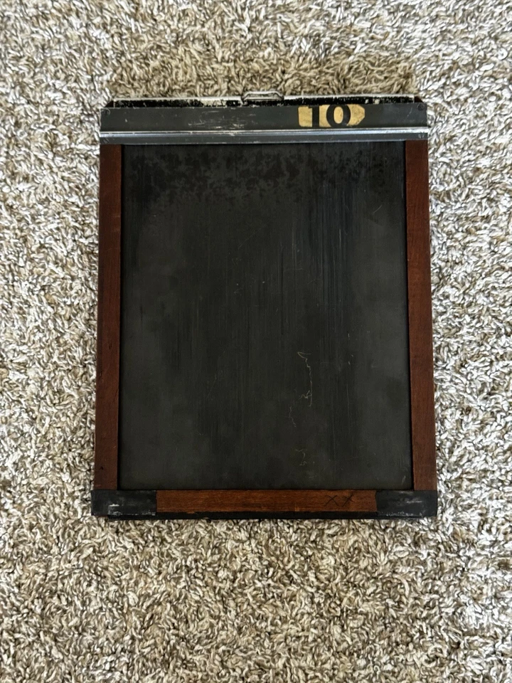 Lot of Two 8x10 Sheet Film Holder With Slides - One Wooden, One Kodak. - Image 2 of 4