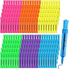 240 Pcs Highlighters Bulk Chisel Tip Tank Style Highlighters for School Class...