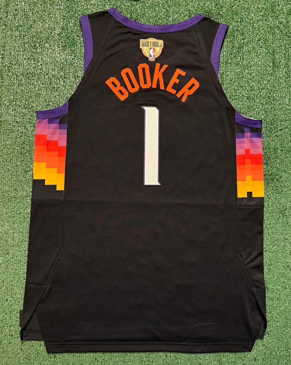 Authentic Devin Booker Phoenix Suns City NBA Finals Nike Vaporknit