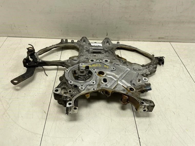 2010 尼桑 MURANO 3.5L 后发动机定时链盖适用于 11-17 问题原始设备制造商 + — 第 4/4 张图片