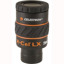 Celestron 1.25" X-Cel LX Eyepiece - 25mm  93426