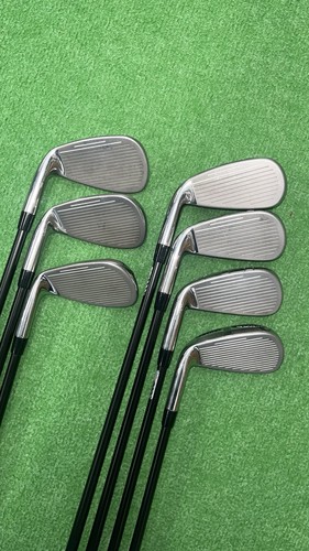 Men’s Righthand Cleveland Launcher Xl Halo Irons 5 - GW Graphite Helium F3 Shaft - Picture 5 of 8