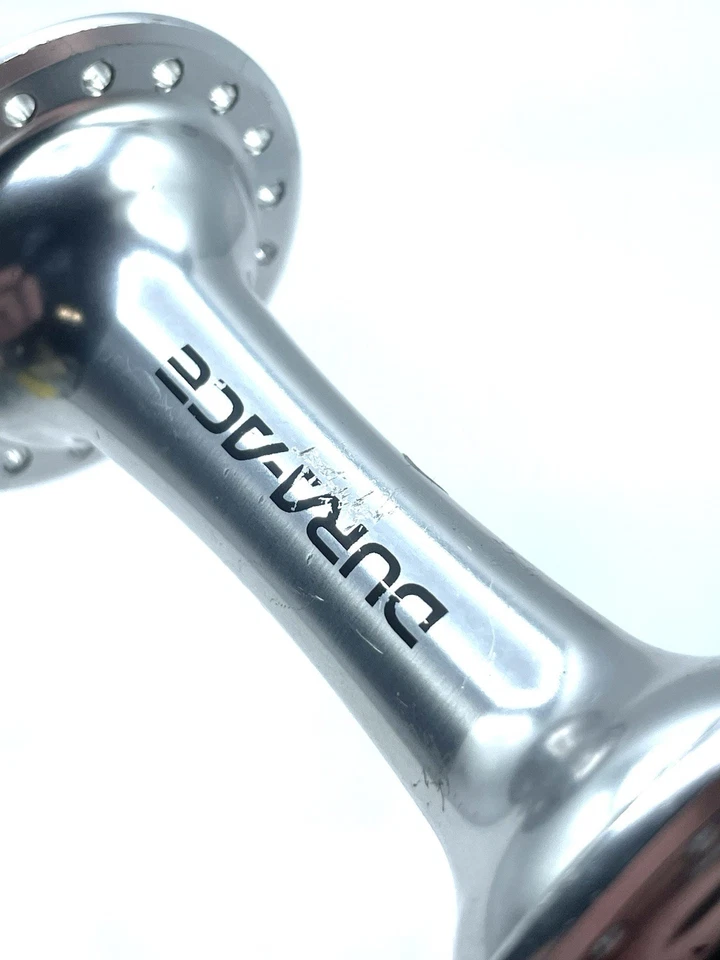 禧玛诺 Dura-Ace HB-7710 NJS 印章 36H 轨道前轮毂 NOS Pista / Fixie — 第 3/4 张图片