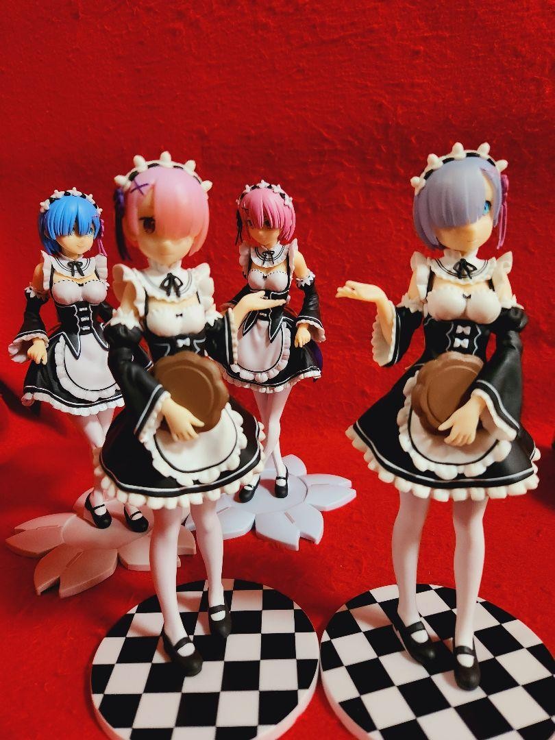 Re:ゼロ レム ラム curtsey Premium Figure Amazon.com: Sega Re