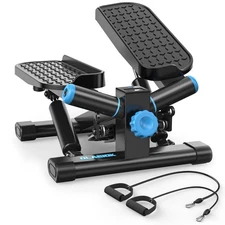 Steppers for Exercise at Home, Twist Stepper with 350LBS Loading Capacity, Mi...