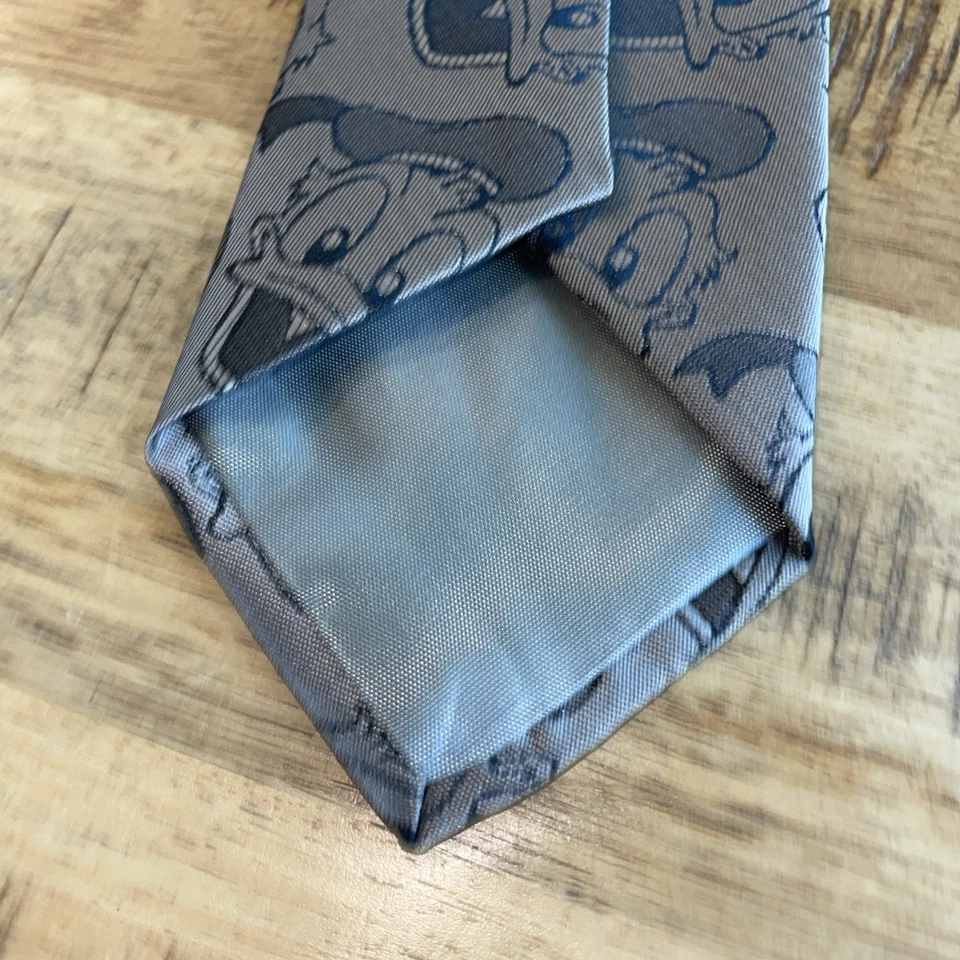 Corbata de Colección Balancine Pato Donald Ropa de Trabajo Informal Fiesta Disney 57"x3.25" Foto 3 de 4