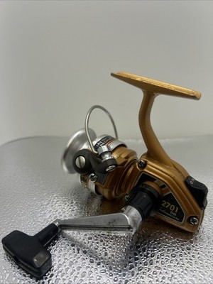 Vintage Shakespeare 2701DB Ambidex gold Spinning reel UL ultra