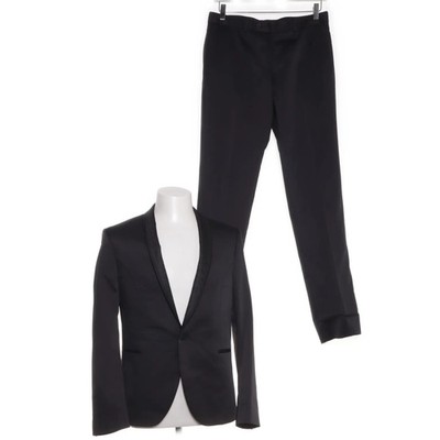 Baggi, Anzug, Größe: 48, Polyester/Viskose, Schwarz, Nadelstreifen #vxR