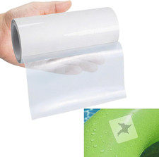 Inflatable Repair Patch Kit, 5.5 Inch X 5 Ft Clear TPU Vinyl Repair Patch Waterp