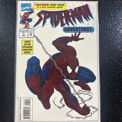Spider-man Adventures #1 Marvel Comics (1995) Embossed Cover High Grade NM+ 