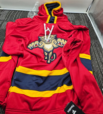 Fanatics Florida Panthers 2026 NHL Winter Classic Lace Collar Hoodie Size 2XL