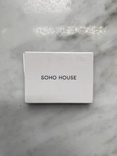 Soho House, New York City And Global, Full Classic Unstruck Matchbox