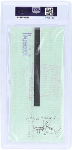 Graig Nettles New York Yankees Signed Check from June 15, 1978 - PSA 84855695 - Image 2 of 2