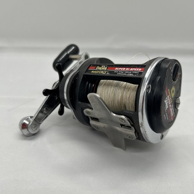 #ad #ad Daiwa Magforce Fishing Reel Super Hi Speed Sealine SMF 170H 2 Ball Bearings VGC GBP 29.99