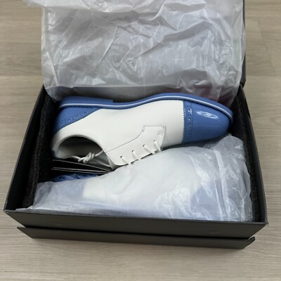G/Fore Cap Toe Gallivanter Golf Shoes Womens 8 Carolina Blue G/Fore Cap Toe Gallivanter Golf Shoes Womens 8 Carolina Blue