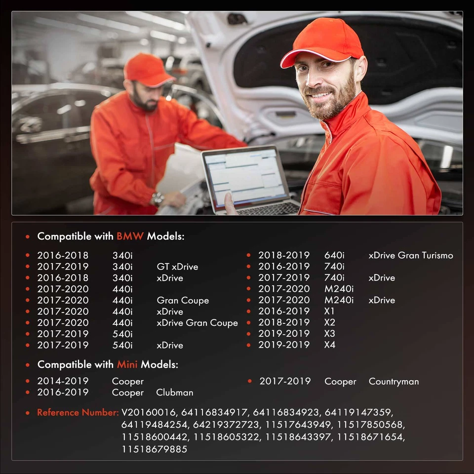 Electric Water Pump for BMW 340i xDrive 2016-2018 440i xDrive M240i xDrive Mini - Image 3 of 4