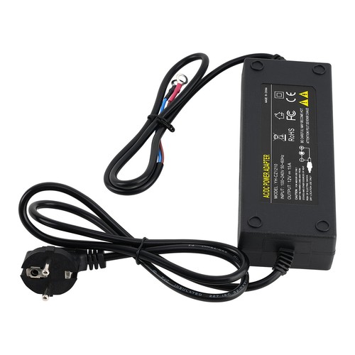 Output 12V 15A AC/DC Stromadapter Power Adapter Black - Bild 11 von 12