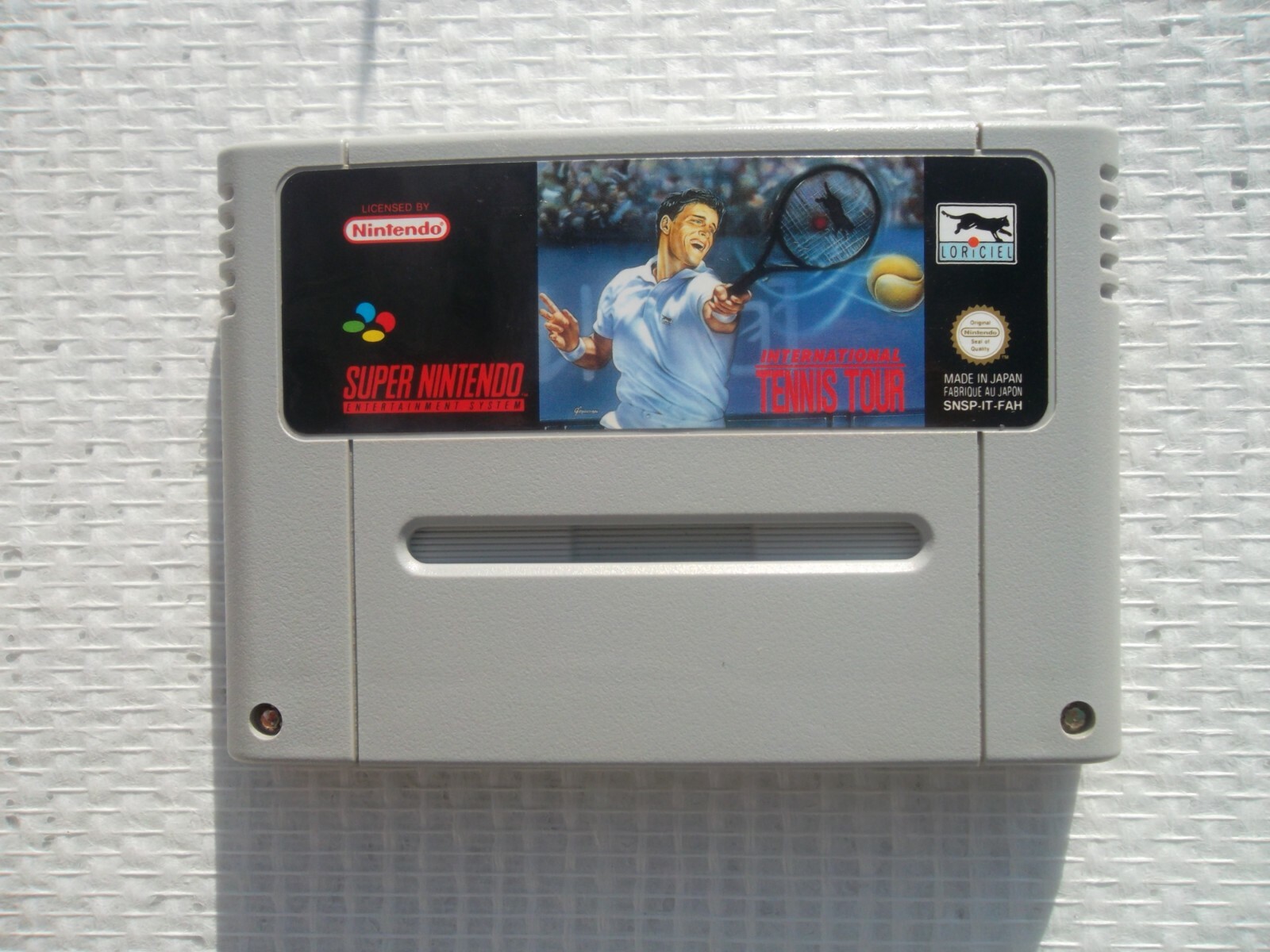 Jeu Super Nintendo / Snes Game International Tennis Tour PAL fah retro original*