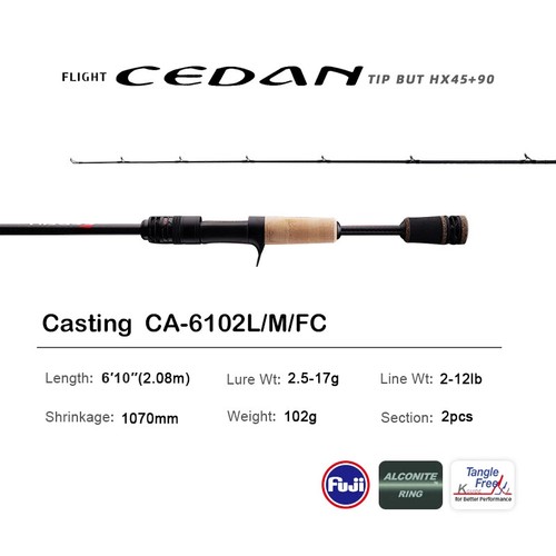 New Solid Tip Bass Rod 36T Carbon Casting Spinning Fishing Rods New - Picture 18 of 20