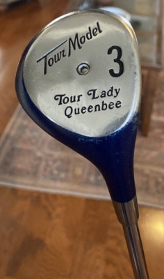 Tour Model Tour Lady Queenbee 3-Wood  RH Stainless Steel Shaft ~42'' Ladies Flex