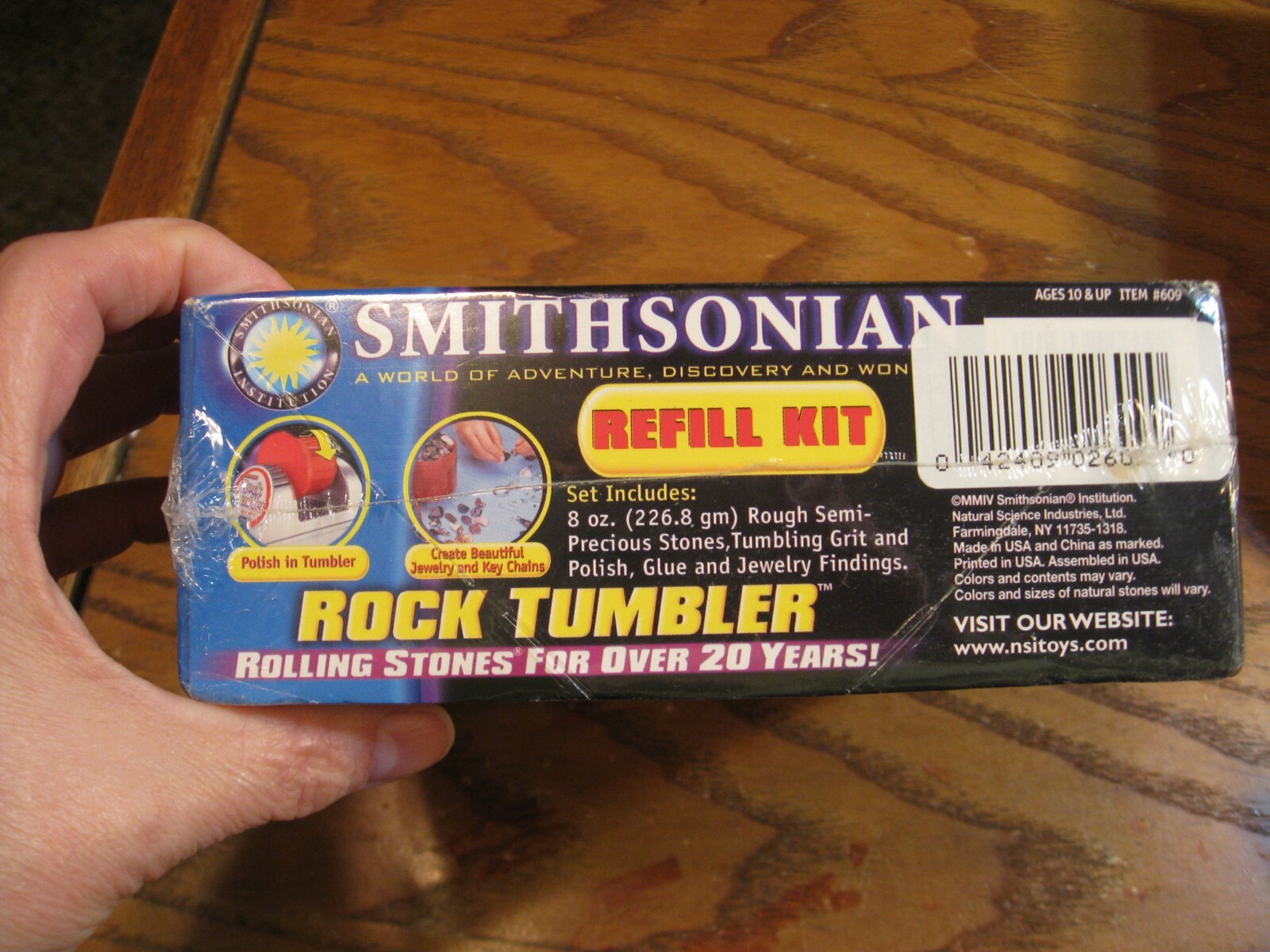 Smithsonian Rock Tumbler Refill Kit eBay