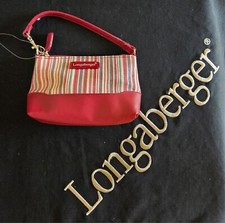 Longaberger Market Striped Wristlet NEW - B84