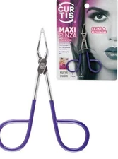 PROFESSIONAL Salon TWEEZERS with Easy Scissor Handle The BEST PRECISION EYEBR...