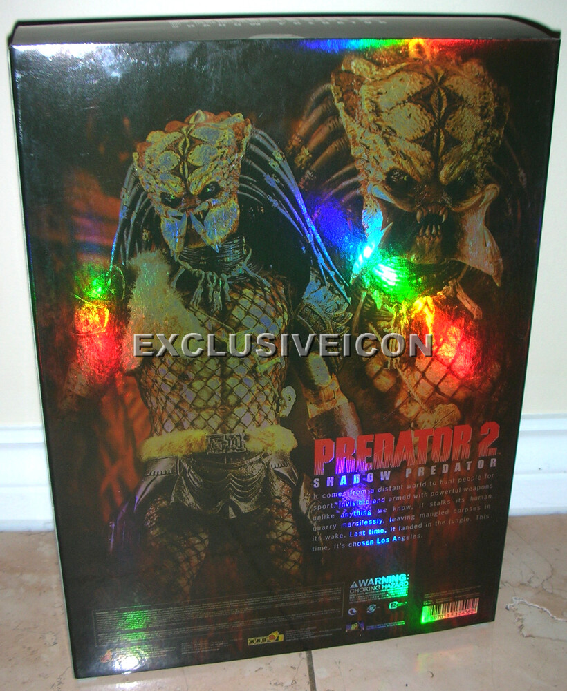 Hot Toys MMS154 1/6 Predator 2 Shadow Predator NEW Sealed 2011