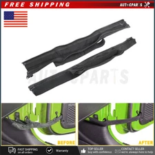 2X Door Limiting Check Strap Wire Protecting Harness for Jeep Wrangler JK JKU JL