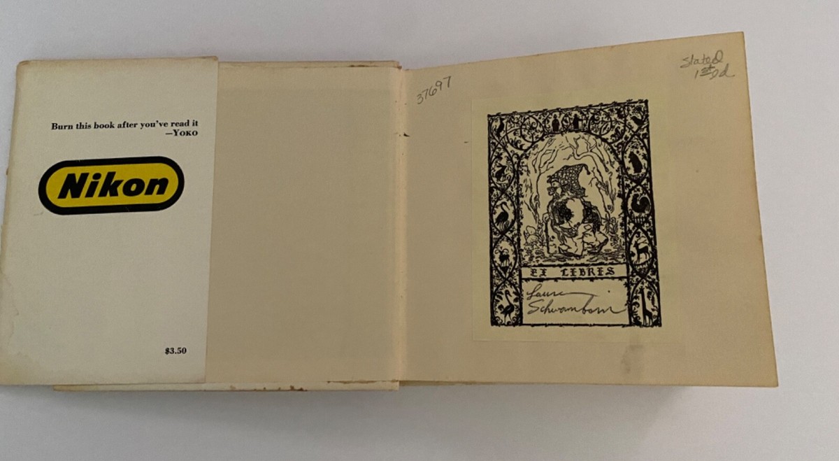 Grapefruit Yoko Ono Copyright 1964, 1970 | eBay