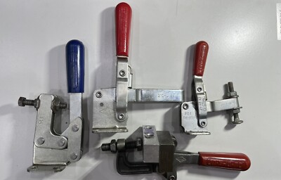 Vertical Hold-Down Toggle Locking Clamp & Squeeze Action Plier Clamp