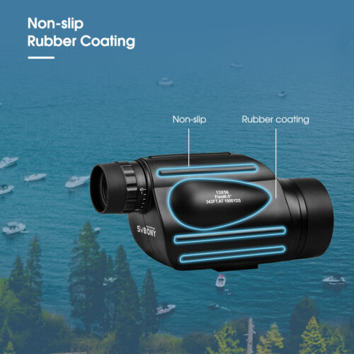 SVBONY SV49 13x50 Waterproof Monocular Compact Telescope Birding Observation - Picture 11 of 13