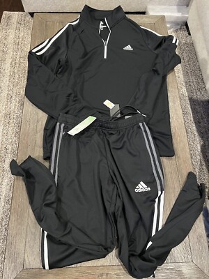 【セットアップ】adidas everyone TrackJacketPant Adidas x Everyone Track Top ＆Pant セットアップ Black Lサイズ