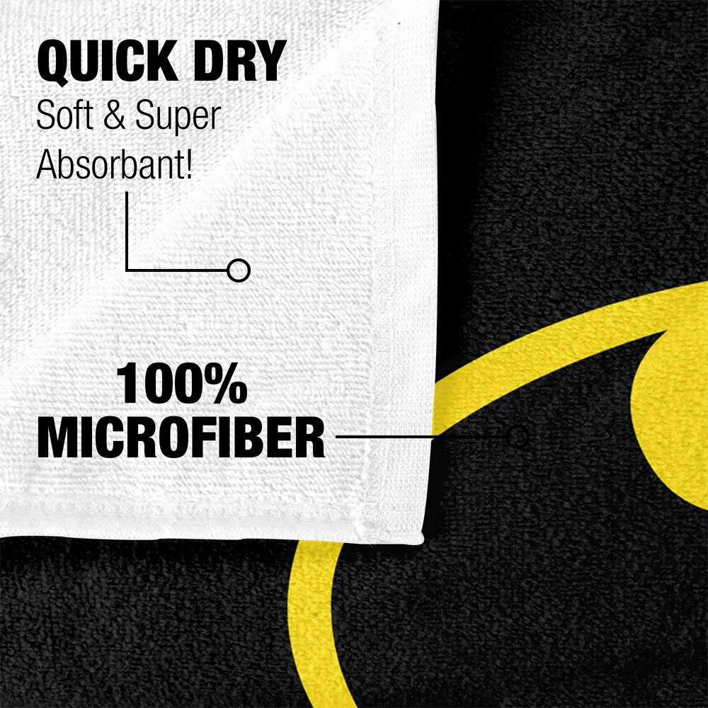 Batman Classic Logo Officially Licensed Beach Towel 30"x60"